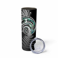 Meri Kirihimete New Zealand Skinny Tumbler Tui on Pohutukawa LT7 - Polynesian Pride