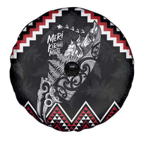 New Zealand Christmas Taniko Poutama Spare Tire Cover Mountainscape Maori Fern LT7 - Polynesian Pride