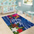 Guam Christmas Area Rug Turtle Mix Tapa Felis Pasgua LT7 - Polynesian Pride