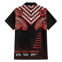 Maori Waitangi Family Matching Long Sleeve Bodycon Dress and Hawaiian Shirt Kotahitanga Poutama Mix Whakairo LT7 - Polynesian Pride
