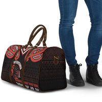Maori Waitangi Travel Bag Kotahitanga Poutama Mix Whakairo - Polynesian Pride