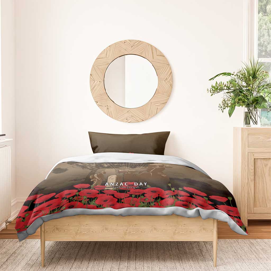 Australia - New Zealand ANZAC Lone Pine Bedding Set The Last Post