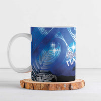 NZ Maori Matariki Scenery Ceramic Mug Galaxy Sky