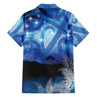 NZ Maori Matariki Scenery Family Matching Tank Maxi Dress and Hawaiian Shirt Galaxy Sky