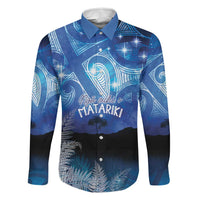 NZ Maori Matariki Scenery Family Matching Tank Maxi Dress and Hawaiian Shirt Galaxy Sky