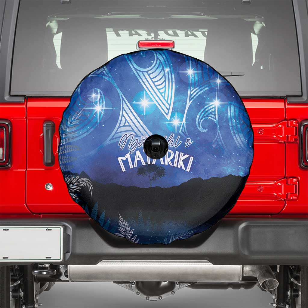 NZ Maori Matariki Scenery Spare Tire Cover Galaxy Sky