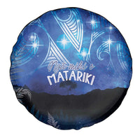 NZ Maori Matariki Scenery Spare Tire Cover Galaxy Sky