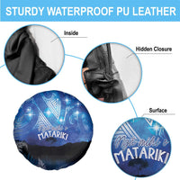 NZ Maori Matariki Scenery Spare Tire Cover Galaxy Sky