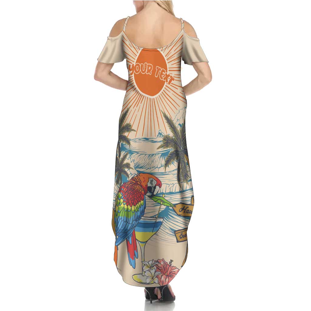 Personalized Christmas In July - Hawaii Retro Family Matching Summer Maxi Dress and Hawaiian Shirt Lost In Parrot-dise LT7 - Polynesian Pride