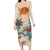 Personalized Christmas In July - Hawaii Retro Long Sleeve Bodycon Dress Lost In Parrot-dise