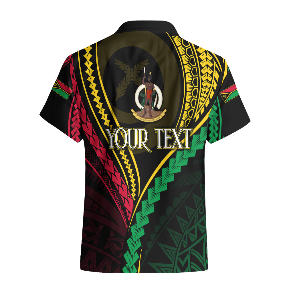 Personalised Vanuatu Hawaiian Shirt 43rd Hapi Indipendens Long LT7 - Polynesian Pride
