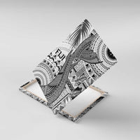 Fiji Rugby Bula Masi Canvas Wall Art Fish Tail Kaivity Cibi - White