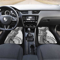 Fiji Rugby Bula Masi Car Mats Fish Tail Kaivity Cibi - White