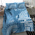 Fiji Rugby Bula Masi Bedding Set Fish Tail Kaivity Cibi - Turquoise