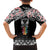Kia Kaha Te Reo Maori Family Matching Off The Shoulder Long Sleeve Dress and Hawaiian Shirt 50 Years Mo Ake Tonu Te Reo - Polynesian Pride