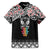 Kia Kaha Te Reo Maori Family Matching Off Shoulder Maxi Dress and Hawaiian Shirt 50 Years Mo Ake Tonu Te Reo - Polynesian Pride
