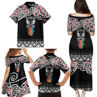 Kia Kaha Te Reo Maori Family Matching Puletasi and Hawaiian Shirt 50 Years Mo Ake Tonu Te Reo LT7 - Polynesian Pride