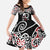 Kia Kaha Te Reo Maori Family Matching Summer Maxi Dress and Hawaiian Shirt 50 Years Mo Ake Tonu Te Reo - Polynesian Pride