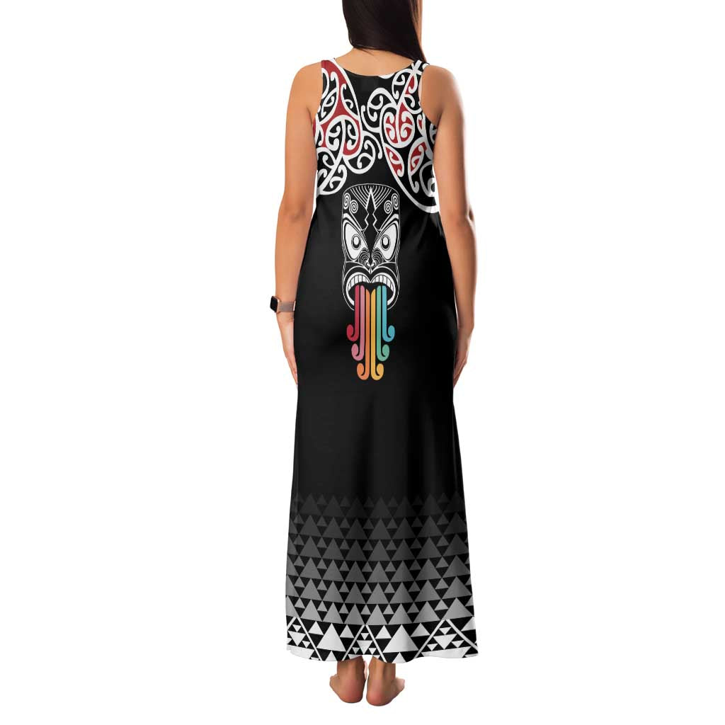 Kia Kaha Te Reo Maori Family Matching Tank Maxi Dress and Hawaiian Shirt 50 Years Mo Ake Tonu Te Reo LT7 - Polynesian Pride