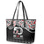 Kia Kaha Te Reo Maori Leather Tote Bag 50 Years Mo Ake Tonu Te Reo - Polynesian Pride