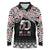 Kia Kaha Te Reo Maori Long Sleeve Polo Shirt 50 Years Mo Ake Tonu Te Reo - Polynesian Pride