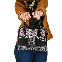 Kia Kaha Te Reo Maori Shoulder Handbag 50 Years Mo Ake Tonu Te Reo - Polynesian Pride