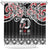 Kia Kaha Te Reo Maori Shower Curtain 50 Years Mo Ake Tonu Te Reo - Polynesian Pride
