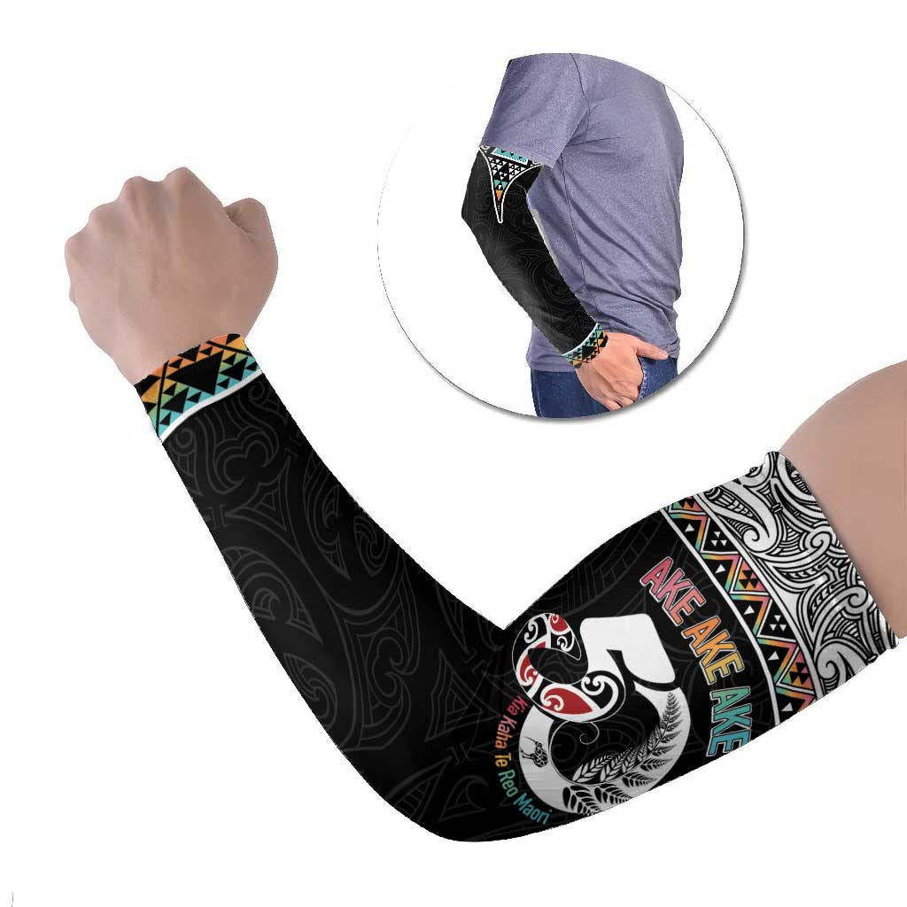 50 Years Kia Kaha Te Reo Maori Arm Sleeves Ake Ake Ake! - Polynesian Pride