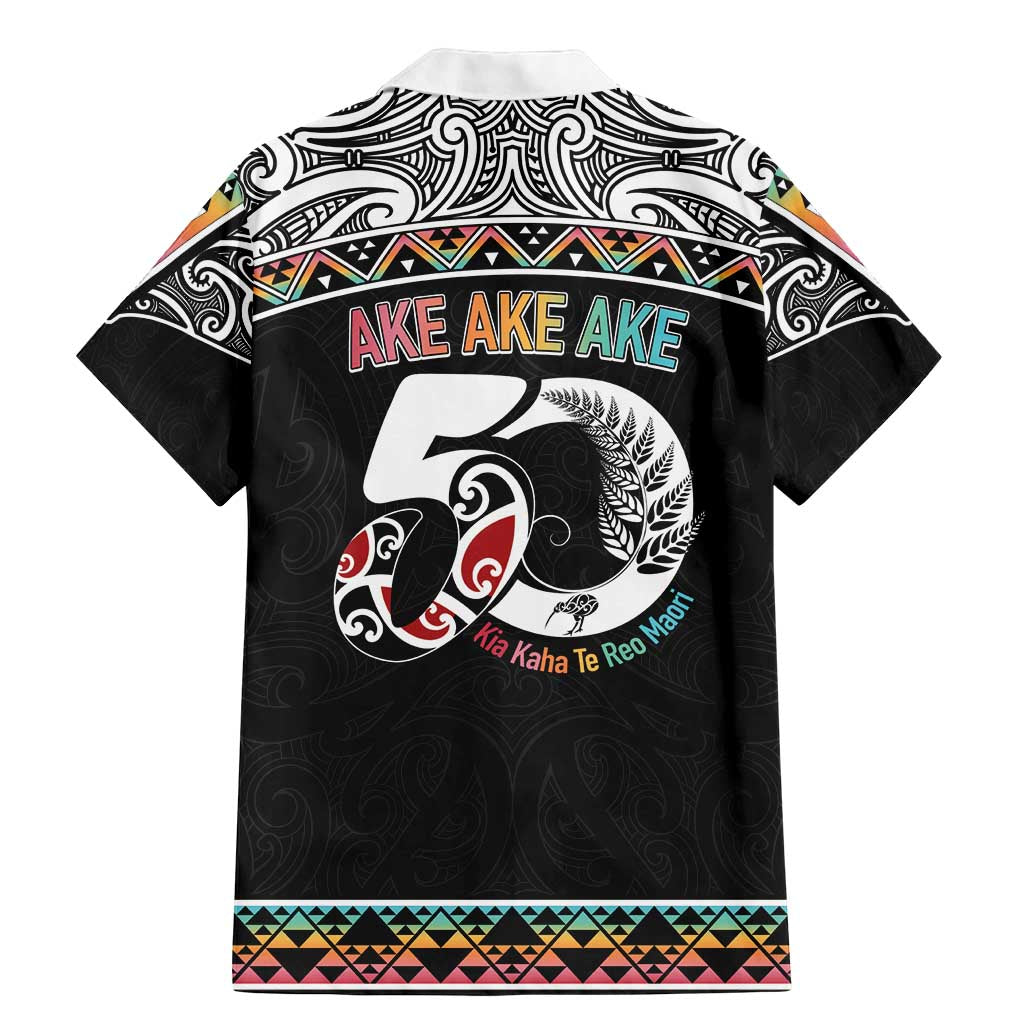 50 Years Kia Kaha Te Reo Maori Family Matching Mermaid Dress and Hawaiian Shirt Ake Ake Ake! LT7 - Polynesian Pride