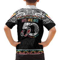 50 Years Kia Kaha Te Reo Maori Family Matching Puletasi and Hawaiian Shirt Ake Ake Ake! LT7 - Polynesian Pride