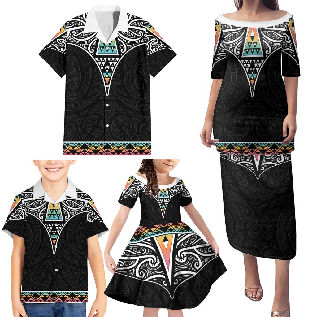 50 Years Kia Kaha Te Reo Maori Family Matching Puletasi and Hawaiian Shirt Ake Ake Ake! LT7 - Polynesian Pride