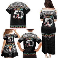 50 Years Kia Kaha Te Reo Maori Family Matching Puletasi and Hawaiian Shirt Ake Ake Ake! LT7 - Polynesian Pride