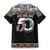 50 Years Kia Kaha Te Reo Maori Family Matching Short Sleeve Bodycon Dress and Hawaiian Shirt Ake Ake Ake! - Polynesian Pride