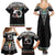 50 Years Kia Kaha Te Reo Maori Family Matching Summer Maxi Dress and Hawaiian Shirt Ake Ake Ake! - Polynesian Pride
