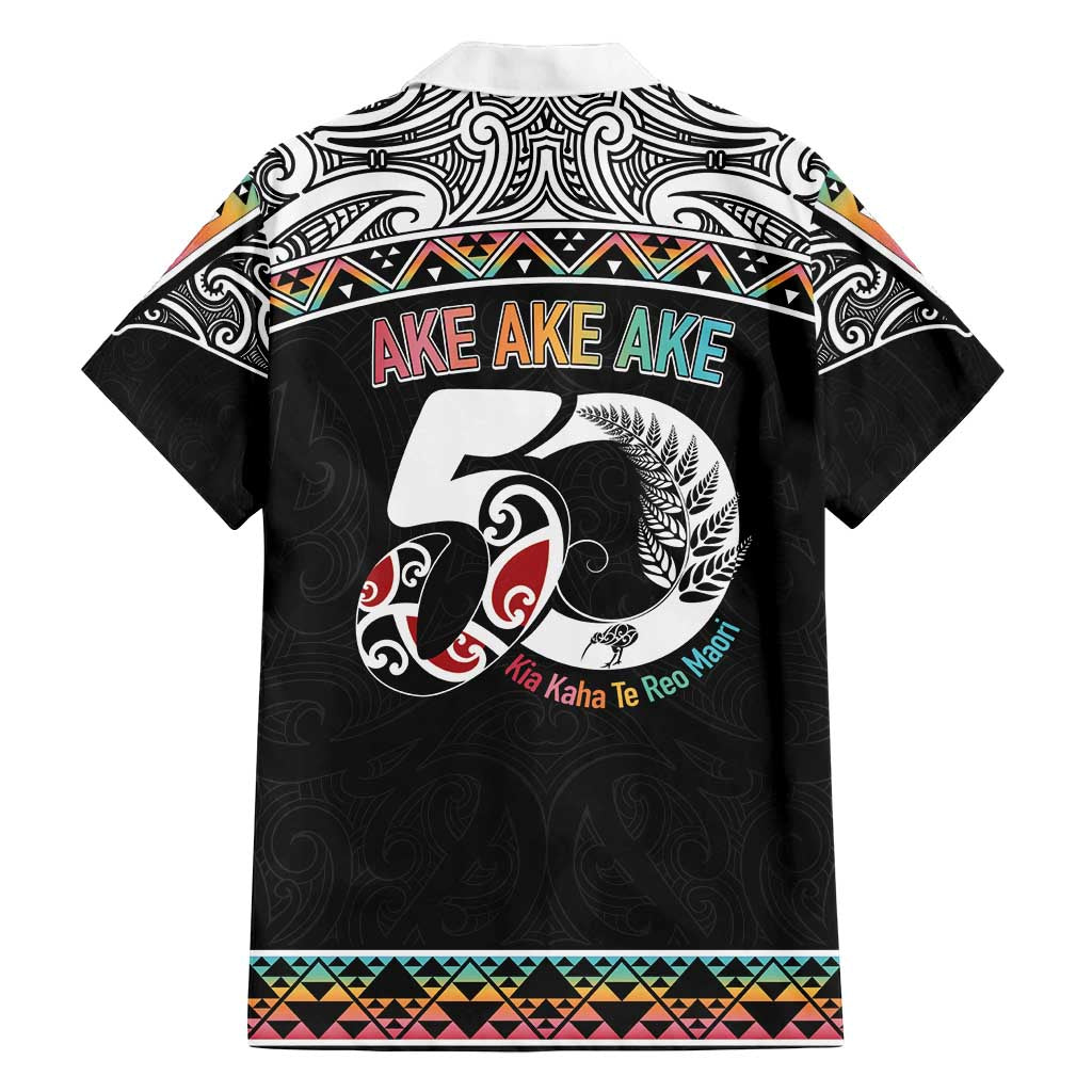 50 Years Kia Kaha Te Reo Maori Family Matching Tank Maxi Dress and Hawaiian Shirt Ake Ake Ake! LT7 - Polynesian Pride