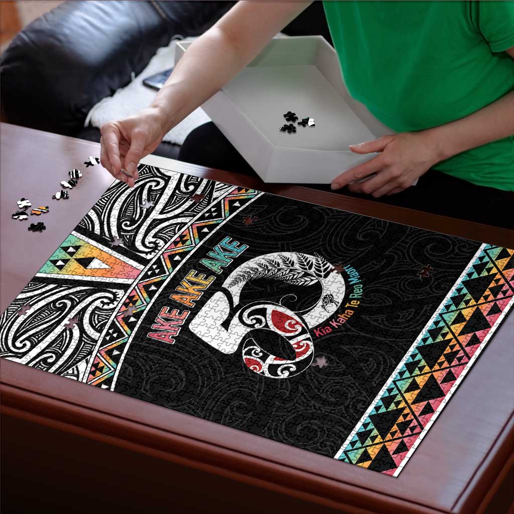 50 Years Kia Kaha Te Reo Maori Puzzle Ake Ake Ake! - Polynesian Pride