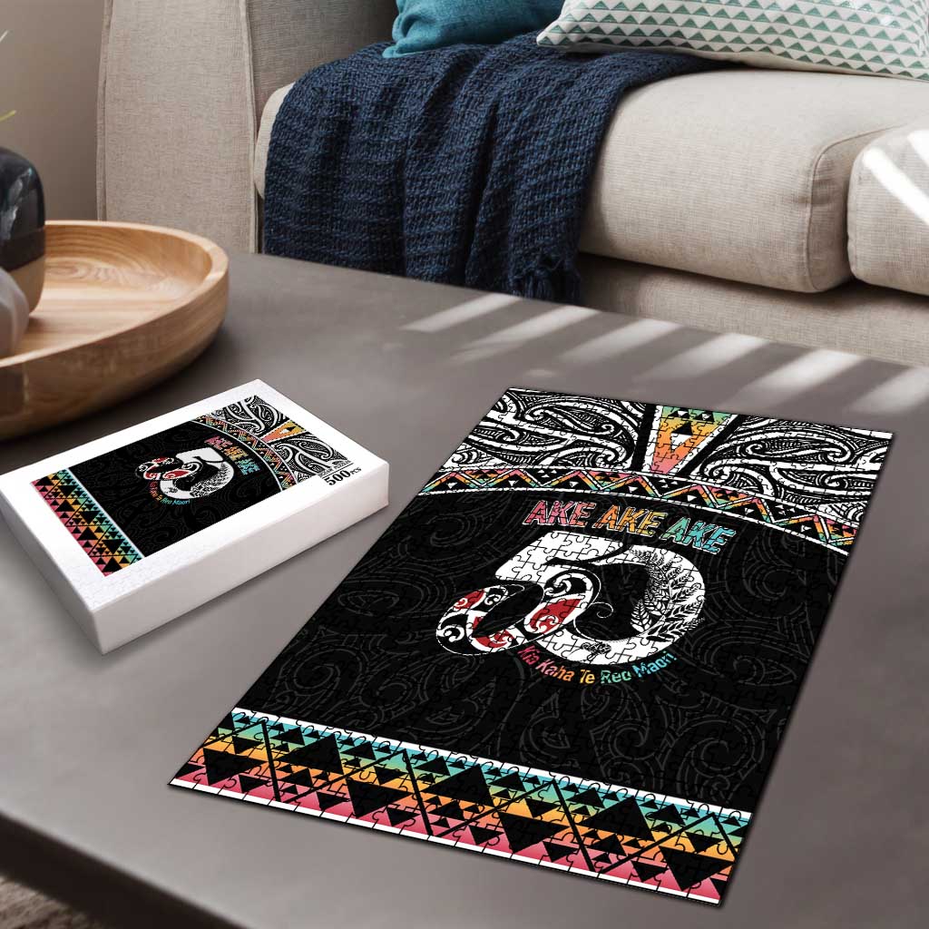 50 Years Kia Kaha Te Reo Maori Puzzle Ake Ake Ake! - Polynesian Pride