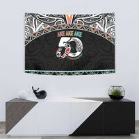 50 Years Kia Kaha Te Reo Maori Tapestry Ake Ake Ake! - Polynesian Pride