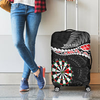 Personalised New Zealand Darts Luggage Cover Maori Manaia LT7 - Polynesian Pride