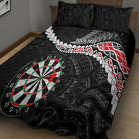 Personalised New Zealand Darts Quilt Bed Set Maori Manaia LT7 - Polynesian Pride
