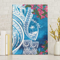 Hafa Adai Guam Canvas Wall Art Crystal Waves