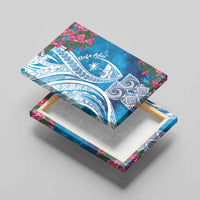 Hafa Adai Guam Canvas Wall Art Crystal Waves