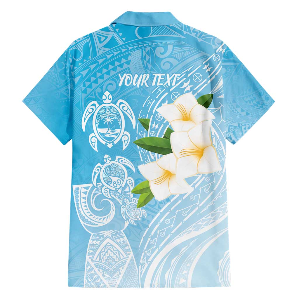 Personalized Guam Chamorro Family Matching Short Sleeve Bodycon Dress and Hawaiian Shirt Turtles and Guasali Flowers LT7 - Polynesian Pride
