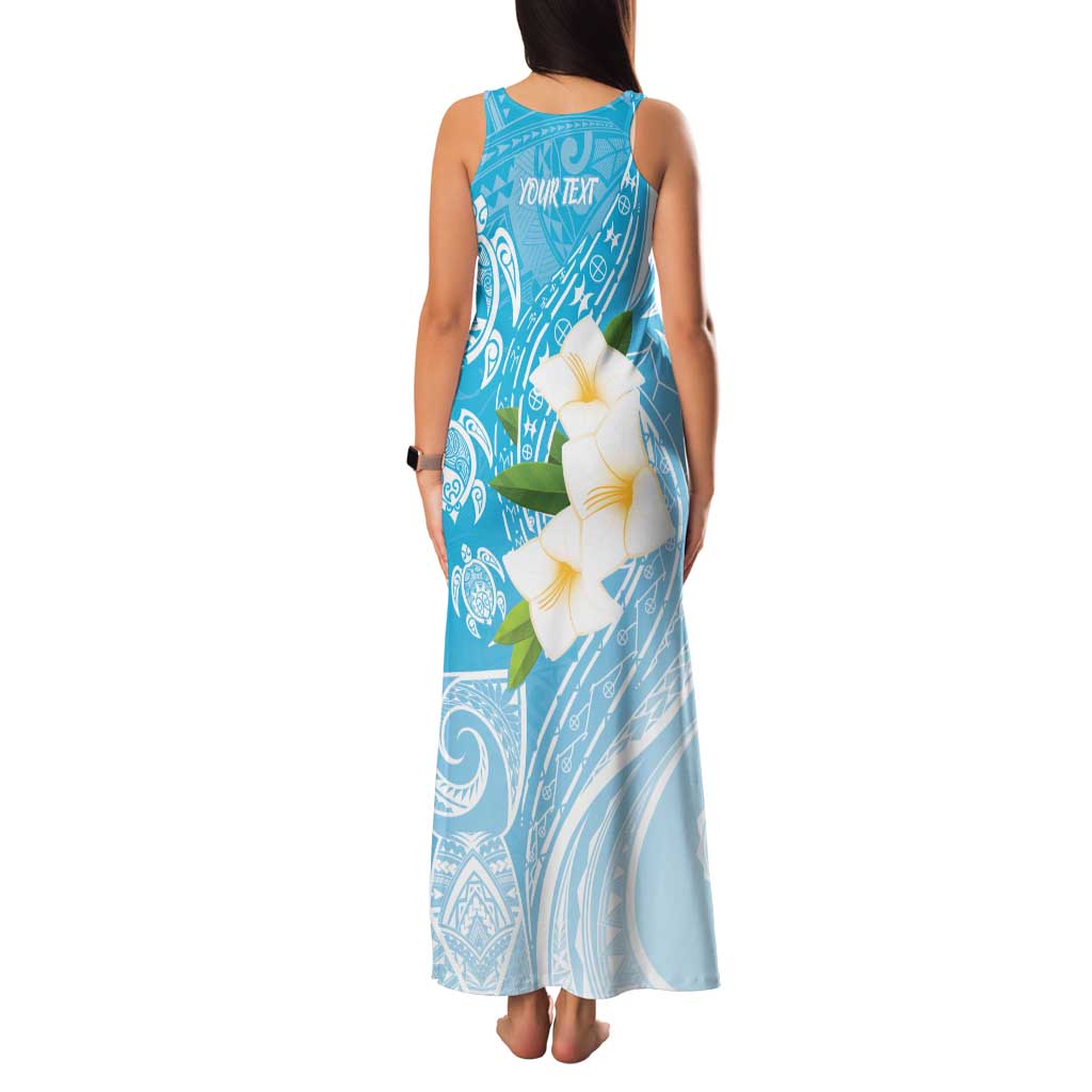Personalized Guam Chamorro Family Matching Tank Maxi Dress and Hawaiian Shirt Turtles and Guasali Flowers LT7 - Polynesian Pride