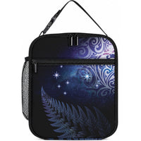 New Zealand Aotearoa Matariki Lunch Bag Starry Silver Fern