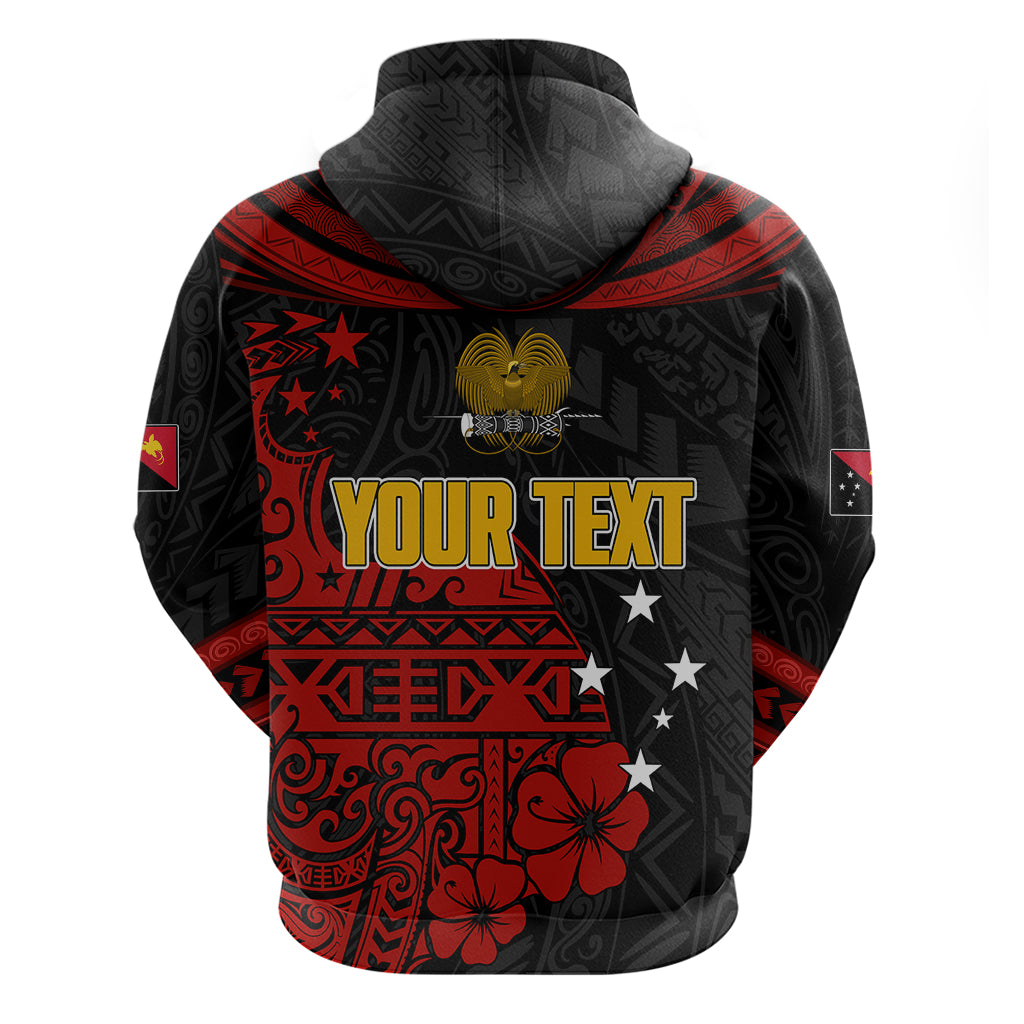 Custom PNG Kumuls Rugby Hoodie Motuan Mix Patterns LT7 - Polynesian Pride