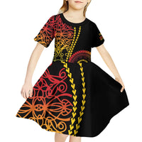 Proudly Ni-Van Sandroing Inspired Classic Style Kid Short Sleeve Dress