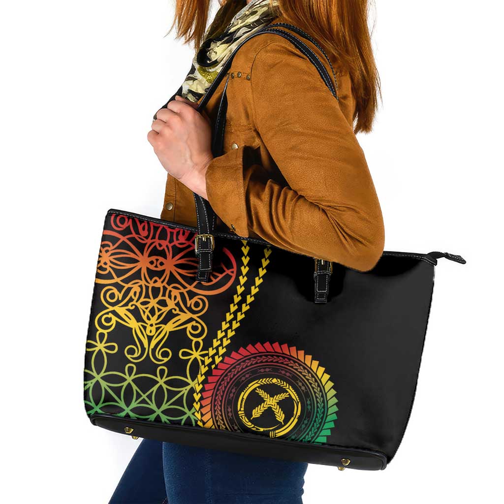 Proudly Ni-Van Sandroing Inspired Classic Style Leather Tote Bag