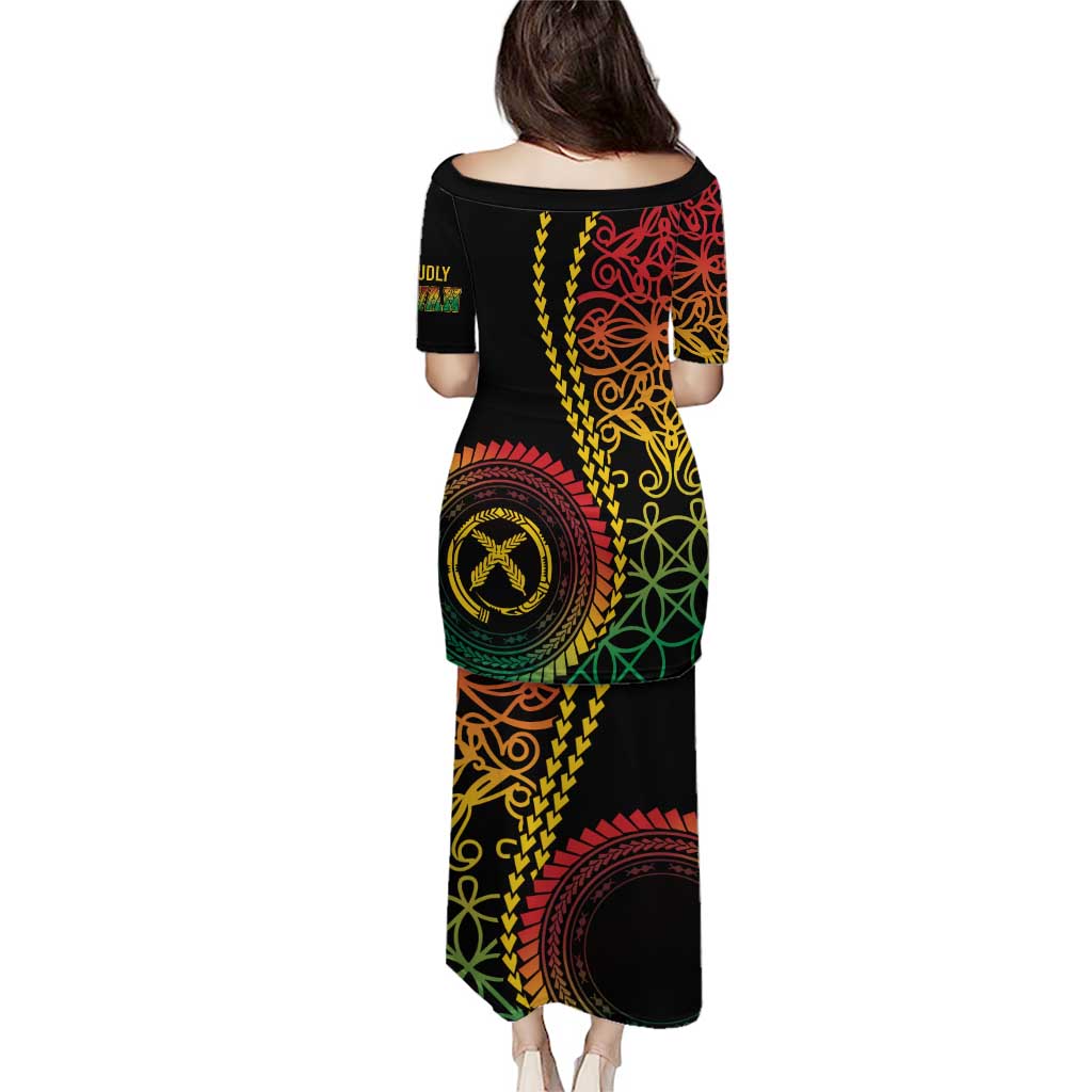 Proudly Ni-Van Sandroing Inspired Classic Style Puletasi LT7 - Polynesian Pride