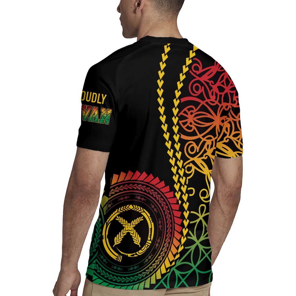 Proudly Ni-Van Sandroing Inspired Classic Style Rugby Jersey LT7 - Polynesian Pride